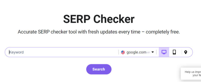 free serp rank tracker